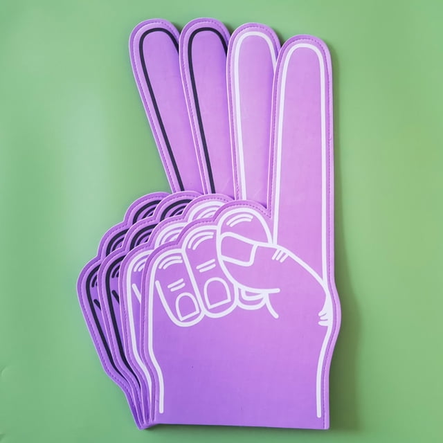 Gants de Cheerleading de Remplacement Réutilisables Mignons Flexibles pour Événements Sportifs Fête Compétition Accessoires Vert Noir