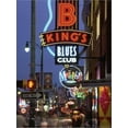 thumbnail image 2 of The Famous Beale Street at Night, Memphis, Tennessee, United States of America, North America Stretched Canvas Wall Art by Gavin Hellier Sold by ArtCom, 2 of 5