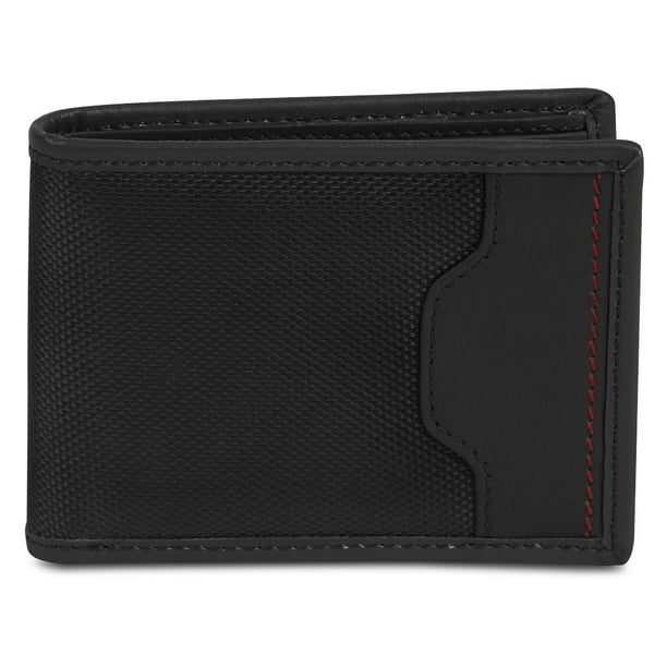 Travelon Mens Wallet Billfold, Black Deluxe Rfid Blocking Safe Id Billfold Wallet For Men