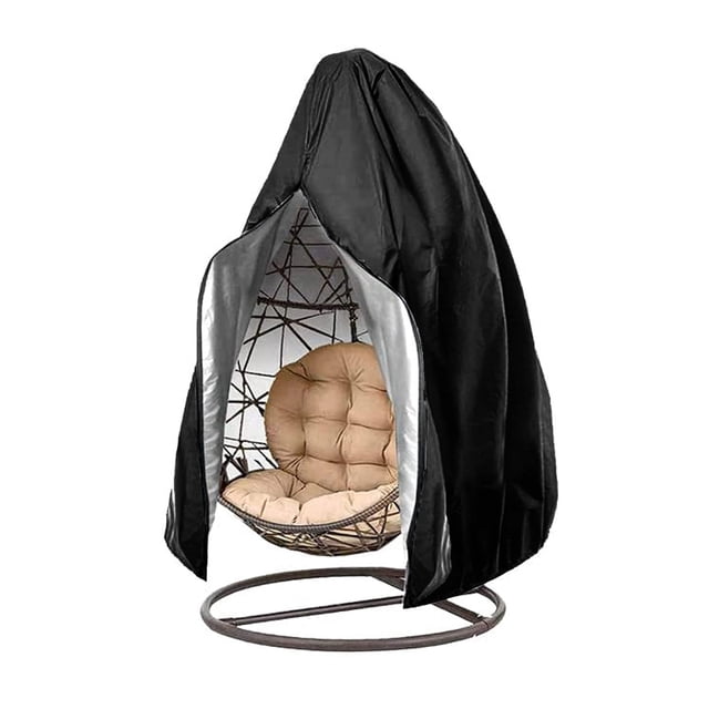 Funda para silla colgante Dinheiro Egg 210D, funda para silla colgante para silla colgante Egg doble, funda para soporte de patio de 230 x 200 cm, funda para silla colgante para silla Cocoon