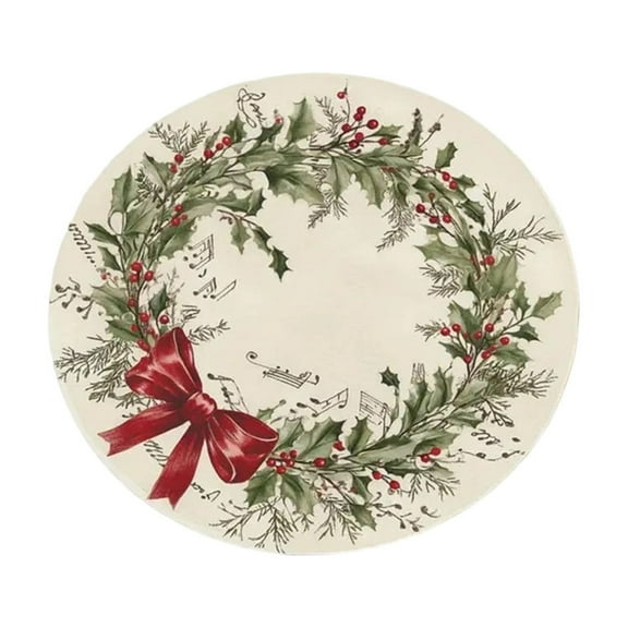 Darzheoy Christmas Placemats for Dining Table, Holiday Table Runners and Mats for Christmas Dinner Party Decoration and Home Use