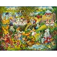 thumbnail image 2 of Bell, Bill 32x26 Black Ornate Wood Framed with Double Matting Museum Art Print Titled - Alice In Wonderland, 2 of 4