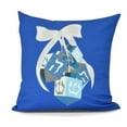 thumbnail image 2 of Simply Daisy, Turn, Turn, Turn, Geometric Print Outdoor Pillow, 2 of 2