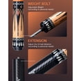thumbnail image 2 of KONLLEN Maple Pool Cue Stick for Adults - Features Low Deflection Shaft, Titanium Alloy 3/8x8 Joint, and 12mm Tip, 2 of 7