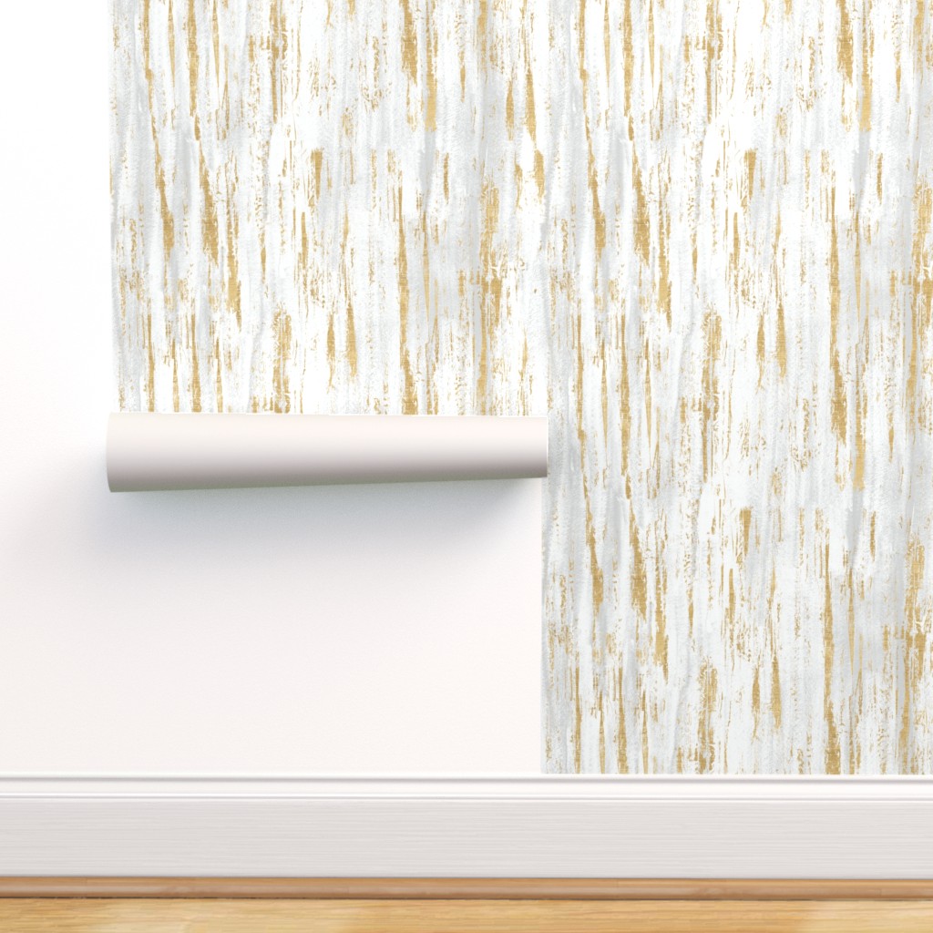 Peel-and-Stick Removable Wallpaper Wash Textured Forest Nature Wooded
