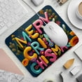 thumbnail image 2 of Christmas Square Printed Desk Mat Gaming Mouse Pad Non-Slip Rubber Bottom 8.3x9.8 Inch - Suitable for Office and Gaming, 2 of 6