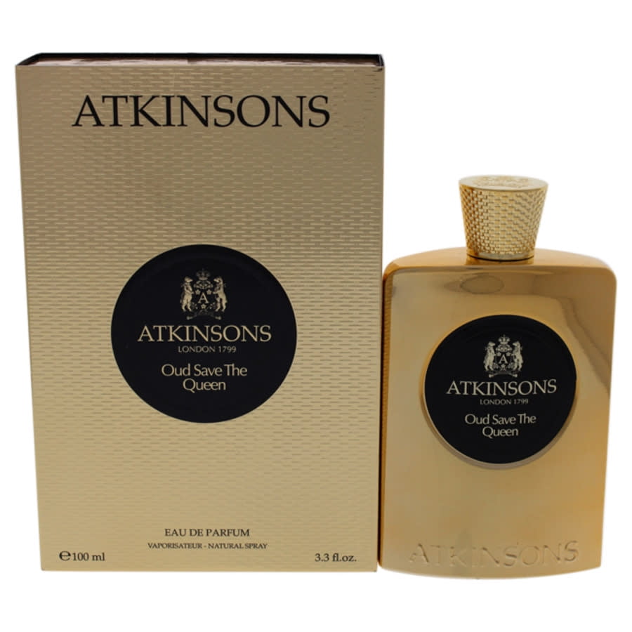 Atkinsons, Ladies Oud Save The Queen EDP, 3.4 oz, Amber Floral