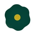 thumbnail image 2 of Cat Board de rasguño Puertas de rayas de la flor de la flor Muebles Protector Suministros para mascotas Sofá Padena de rastreo de juguetes para gatos Verde, 2 of 8