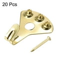 thumbnail image 3 of Unique Bargains Picture Hangers 75lbs Photo Frame Hooks Kit w Nails, 20Pack, 3 of 3