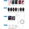 thumbnail image 2 of USB C Charger for Apple Watch 2-in-1 USB C Wireless iWatch Charger Magnetic Charging Cable with 20W USB-C Power Adapter for 13/12/11/x/iwatch 7/6/5/4/3/2, 2 of 5