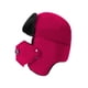 thumbnail image 3 of Qarigey Gorro de pelusa de invierno para deportes al aire libre, gorro a prueba de viento para mantener el calor, esquí, senderismo, norte de Europa, Sombreros Rosa roja Qarigey AP000312-04, 3 of 5