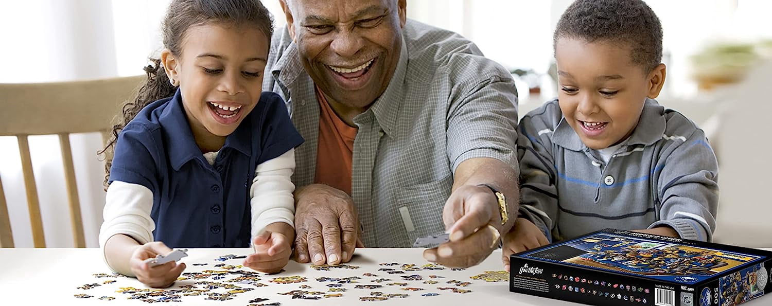 YouTheFan NHL Buffalo Sabres Purebred Fans Nailbiter Puzzle - 500 PC
