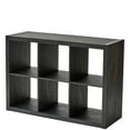 thumbnail image 5 of Better Homes & Gardens 6 Cube Storage Organizer, Charcoal, 5 of 10