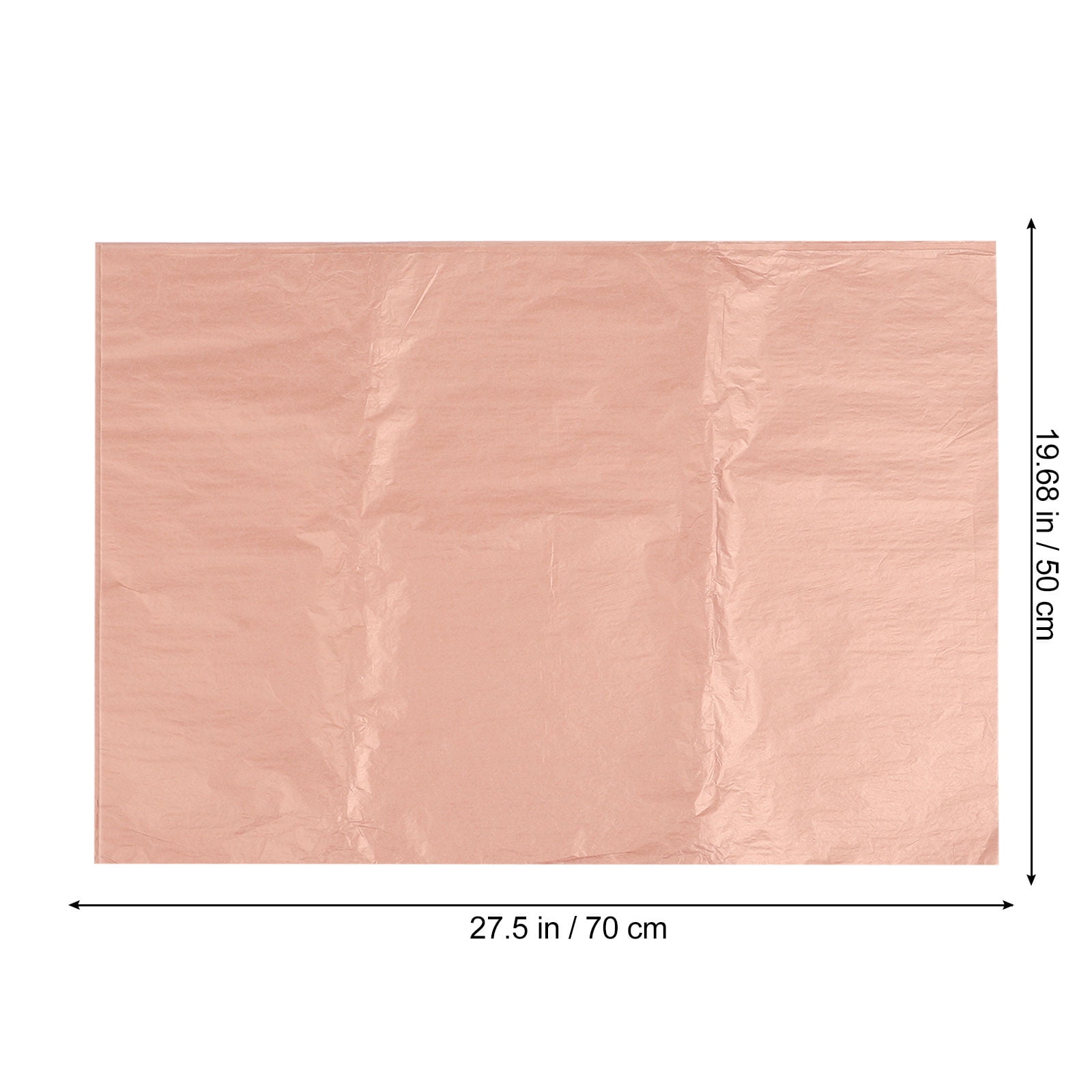 UPOUART Golden Printed Tissue Paper 100 Sheets for Wrapping, Crafting, and Packaging Supplies