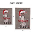 thumbnail image 2 of GZHJMY Garden Flag Double Sided Merry Christmas Sphynx Cat, Fade Resistant Seasonal Yard Flag 28x40 Inch Durable Banner Outdoor Home Decor Yard Flags, 2 of 7