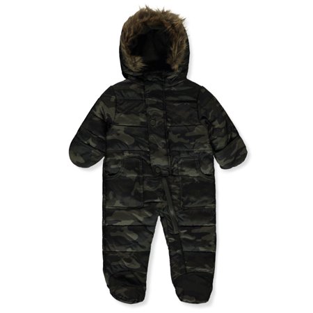 

Rothschild Baby Boys Camo Pramsuit - olive 3 months (Newborn)