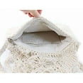 thumbnail image 5 of HMSHA Women Small Cotton Crochet Cross-body Bag Bohemian Shoulder Bag Purse, 5 of 8