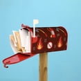 thumbnail image 5 of Daiia Fire Extinguisher Mailbox Cover , Magnetic Welcome Mailbox Wraps Post Letter Box Cover for Garden Yard Home Decor-25.5x21 in, 5 of 9