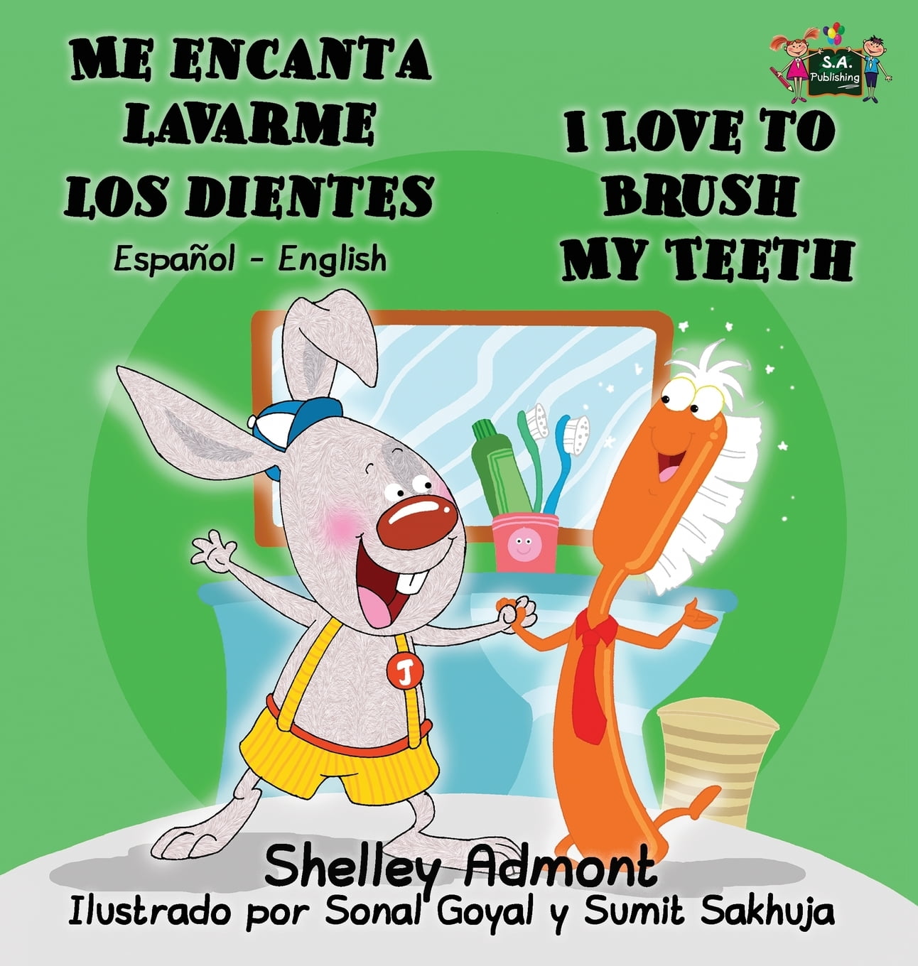 Me encanta lavarme los dientes I Love to Brush My Teeth Spanish