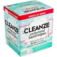 thumbnail image 2 of Cleanze Antibacterial Hand Wipes -6x100ct individual packs, 2 of 5