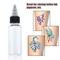 thumbnail image 3 of Botellas de tinta de pigmento de plástico transparente con tapa giratoria de 30 ml, accesorios para herramientas de tatuaje (10 unidades), 3 of 3