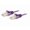 Purple, variant on C2G 7ft Cat6 Snagless Unshielded (UTP) Slim Ethernet Network Patch Cable - Purple - Patch cable - RJ-45 (M) to RJ-45 (M) - 7 ft - UTP - CAT 6 - molded, snagless - purple