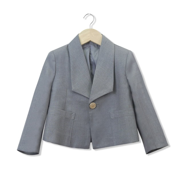 Chaquetas para niños, chaquetas de traje inglés para niños y niñas, chaquetas de estilo universitario, uniformes escolares, top de algodón para niñas.