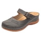 thumbnail image 4 of Block Heel Sandals Casual Wedge Heel Footwear Supplies Dark Grey Comfort 1 Pair, 4 of 5
