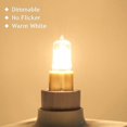 thumbnail image 2 of Set Of 4 Halogen Oven Bulbs G9 25 W 230 V 300 C, 43 X 14 Mm, 2 of 5