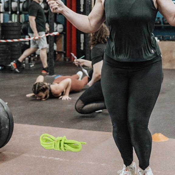 GARVALON 1Set Long Jump Rope Versatile Use For Gym Training And Gymnastics Competition