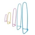 thumbnail image 2 of 8 piezas agujas de tejer broches nociones de seguridad herramienta de aluminio, 2 of 9
