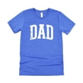 thumbnail image 4 of Dad Vintage Shirt for Men Bold Distressed Father's Day T-Shirt Heather Blue Shirt Adult X-Large, 4 of 5