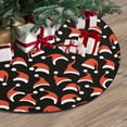 thumbnail image 3 of FMSHPON Various Santa Hats Xmas Christmas Tree Skirt Stand Mat for Holiday Party Decoration Indoor Outdoor 48 inches, 3 of 3