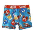 thumbnail image 6 of Youth Boys Sonic the Hedgehog Boxer Brief Underwear 5-Pack - Speedy Comfort for Gamers-6, 6 of 7