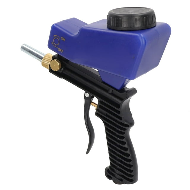 Sand Blaster Kit for Air Compressor, Paint Rust Remover for Metal, Wood & Glass Etching, 70-150 PSI Sand Blaster Sandblasting Spray Tool Set Kit for Spraying Cleaning