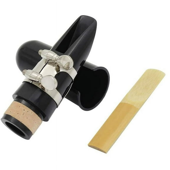 Mouthpiece Kit, Includes Ligature Clarinet 2.5 Black Clarinet Mouthpiece Plastic Cap Musical Instrument Accessories
