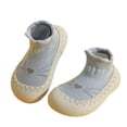thumbnail image 4 of Hauaitttt Baby Sneakers for Soft Sole Breathable First Cute Cartoon Print Lightweight Comfortable Toddler Shoes for Boys Girls Kid Shoes Nautical Baby Girl Shoes Toddler Tennis Shoes Size 6 Size 6, 4 of 4