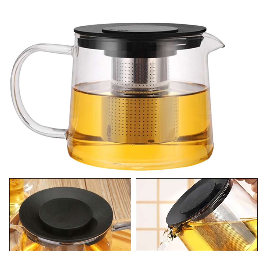 Hemoton Tea Glass Teapot Teaware Infuser Loose Pots Stovetop Kettle Leaf Maker Kungfu Pot Heat Resistant - image 5 of 5