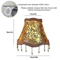thumbnail image 3 of Victorian Vintage Floral Pattern Bell Scalloped Lamp Shades Pink, 3 of 7
