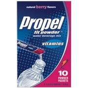 Propel Berry Flavor Water Beverage Mix, 0.2 Oz., 10 Packet