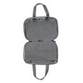 thumbnail image 2 of Travel Makeup Bags, 4 Grids Foldable Hanging Toiletry Bag Suspension Design  For Travelling, 2 of 8