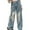 Blue6, variant on AKAFMK Toddler Boy's Girls' Casual Pants,Spring and Summer Children's Boys' Basic Casual Solid Long Pocket Jeans