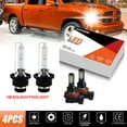 thumbnail image 1 of 4pcs For Nissan Maxima SE/SL 2007 2008 D2S+H11 HID Headlight High/Low Beam + LED Fog Light Bulbs, 1 of 12