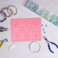 thumbnail image 4 of COOPHYA Bracelet Board Design Pink Plastic 1Set For Jewelry Measurement Beginners, 4 of 8