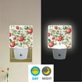 thumbnail image 2 of Yayeee LED Night Light for The Home Plug in With Light Sensors 2 Pack, Beige Apple Pattern, 2 of 6