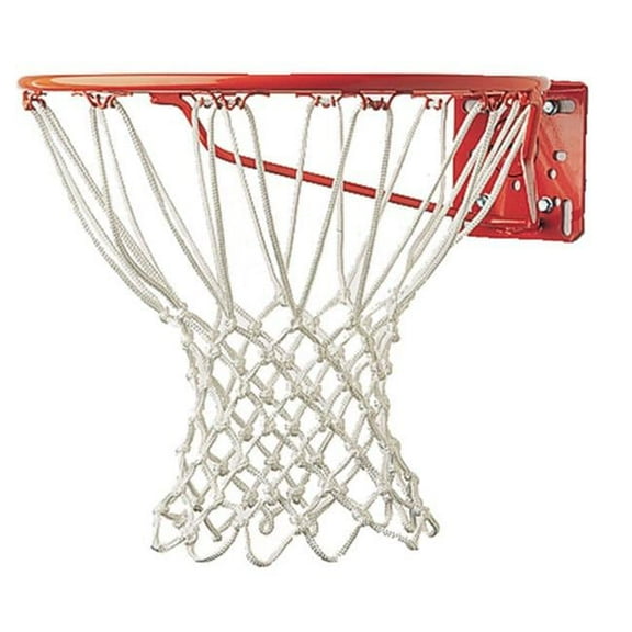 288 g Basketball Net Non Whip, White