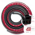 thumbnail image 5 of 5m Car Door Rubber Seal Strips Sticker B Shape Weather Strip Seals Sound Insulation, 5 of 5