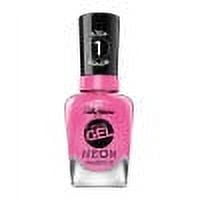 Sally Hansen Miracle Gel , 876 Floresc-pink, 0.5 Fl Oz.