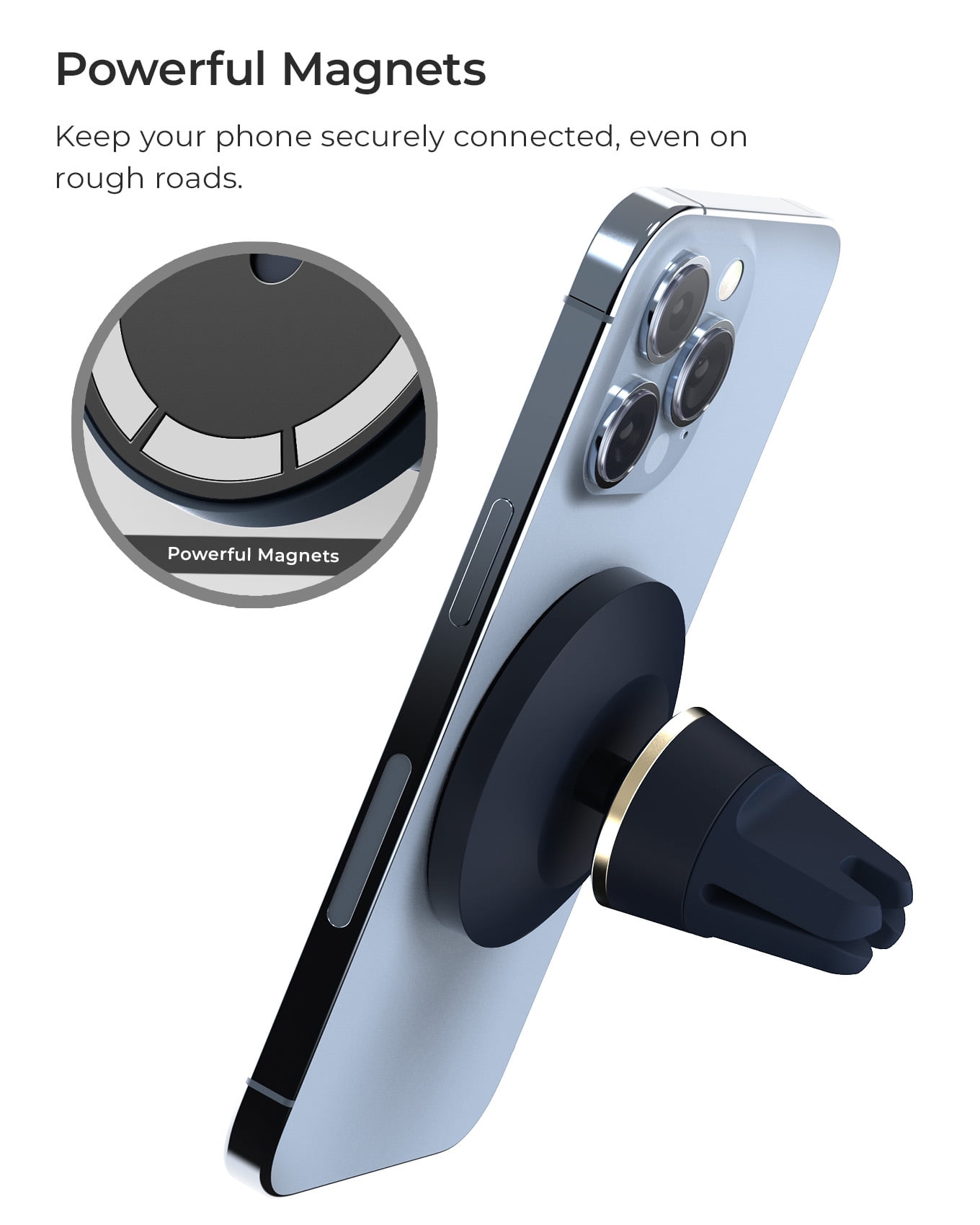 iOttie Velox Magnetic Flush Cell Phone Car Mount. Compatible with MagSafe  iPhones Including iPhone 12, iPhone 13, iPhone 14, and iPhone 15 Series