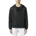 thumbnail image 4 of FANNYC Men's Lightweight Outerwear Jackets Outdoor Hooded Jackets Waterproof Windbreakers Rain Coat Casual Sports Active Jackets 4XL-7XL, 4 of 7